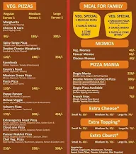 Pizza Planet menu 1