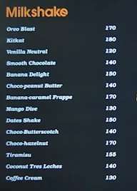 Dessert Crunch menu 1