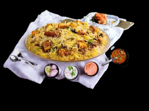 Hyderabad Special Paneer Tikka Biryani