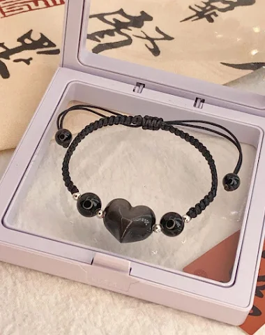 Bracelet Tressé Silver Stone Femme - 2