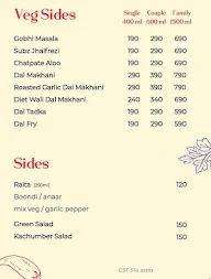 Yours truly Butter Chicken menu 8