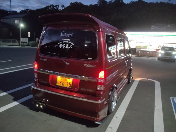 エブリイワゴンの月下美人集結・もちやドライブイン・復活祭…😆に関するカスタム事例の投稿画像3枚目