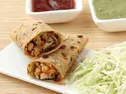 Vegetable Paneer Wrap With Chapati Wheat