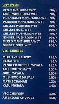 Amogha Pure Veg menu 4