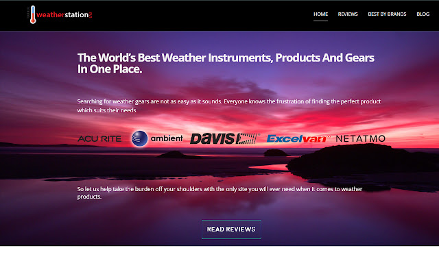 Weather Station Reviews chrome extension