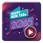 Happy New Year Video Maker: Photo Editor Slideshow 1.2 Icon