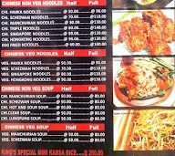 Kings Shawarma And Chinese menu 2