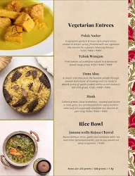 Matamaal - The Kashmiri Restaurant menu 8