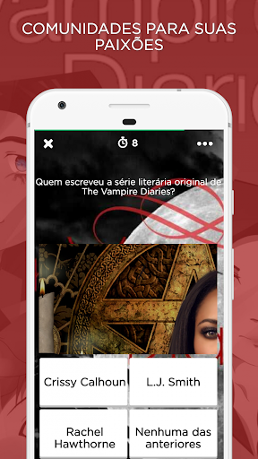 Diários de Sangue Amino para TVD em Português