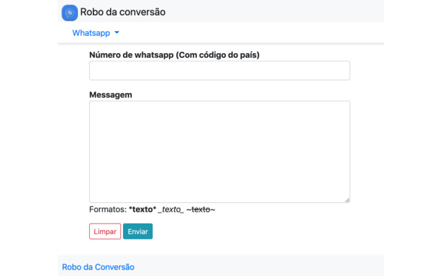 Whatsapp Web Sender