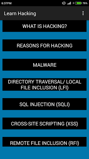 Learn Hacking