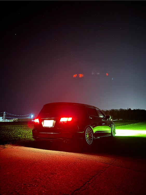 オデッセイの春ですね・ホイール交換・写メ活～📷✉️に関するカスタム事例の投稿画像1枚目