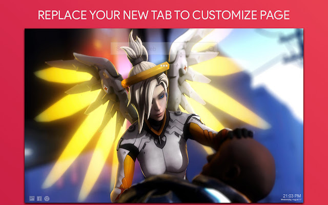 Mercy Wallpaper HD Custom New Tab