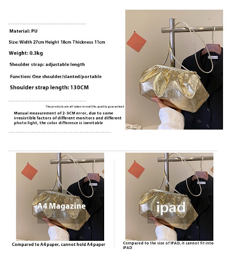 Title 8, Simple Hair Clip Shoulder Crossbody Bag, a styl...