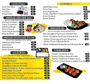 Desh By Desi Vibes menu 