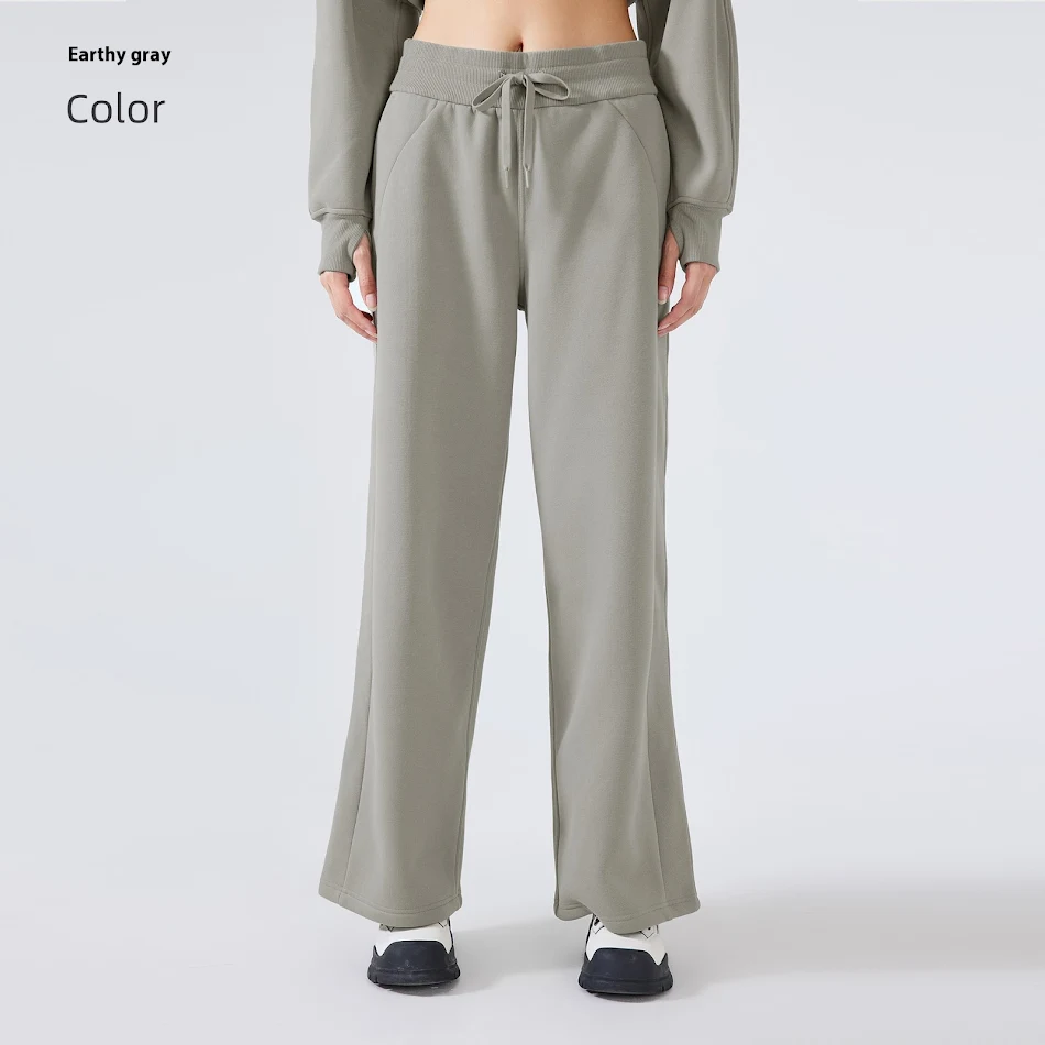 Pantalones deportivos con forro polar para mujer y hombre, cálidos y cómodos, perfectos para entrenar y mantener el calor.