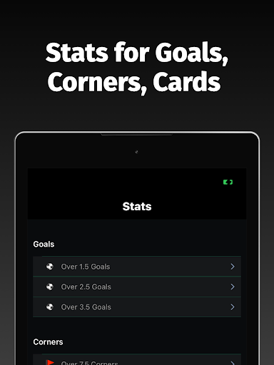 Screenshot FVStats - Football Statistics