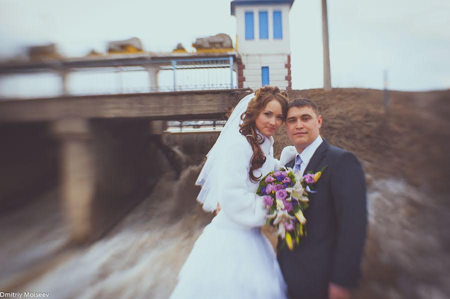 Fotógrafo de bodas Dmitriy Moiseev (moiseevfoto). Foto del 3 de abril 2014