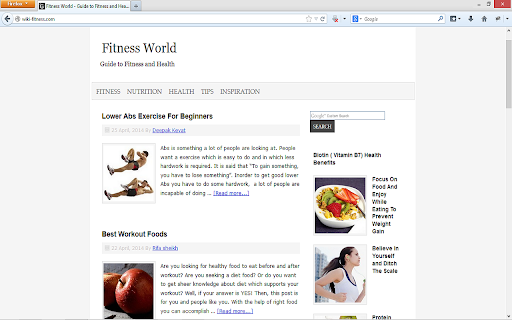 Wiki-Fitness