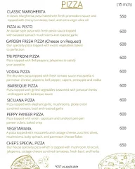 Flat Breads menu 1