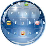 Cover Image of Baixar Glass Theme For Emoji Keyboard 2.0 APK