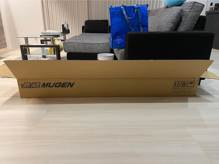 Nボックスカスタムのシャコタン・JF3・ＮBOXカスタム・workwheels・無限に関するカスタム事例の投稿画像1枚目