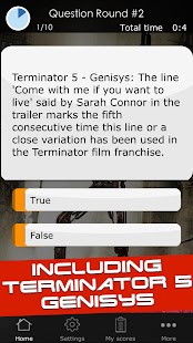 Quiz for the Terminator Movies Screenshots 6