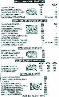 U K Uttrakhand Chicken Point & Fast Food menu 1