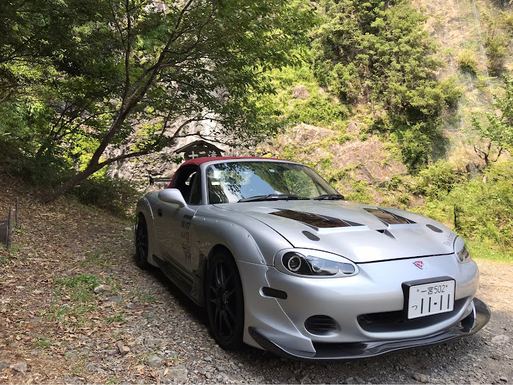ロードスターのGT200・ジェットストリーム・獅子岩・十二滝・小旅行✈️👜に関するカスタム事例の投稿画像6枚目