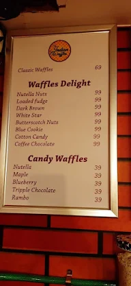 The Indian Waffles menu 4