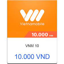 Thẻ Nạp Vietnamobile 10K