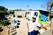 Frank Tabiser, one of the elderly residents of Bonnytoun informal settlement in Wynberg, Cape Town, says he won't give up hope.
