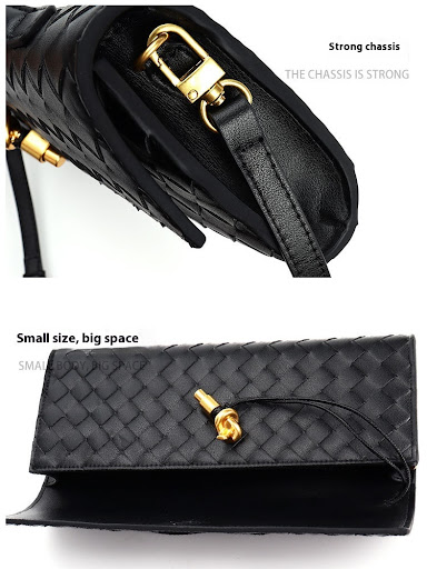 Title 3, Woven Bag Shoulder Fashion Clutch Crossbody Bag...
