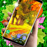 Cover Image of Download Falling Leaves Parallax Live Wallpaper 5.2.0 APK