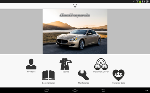 Maserati Service Tablet