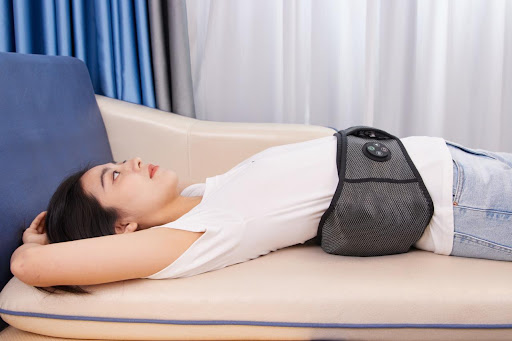 Title 5, Air Pressure Heating Vibrating Belt Massage Ins...