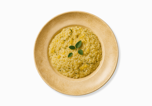 Risotto Me Perime Dhe Shafran-Golosa-Tirana-Baboon Delivery