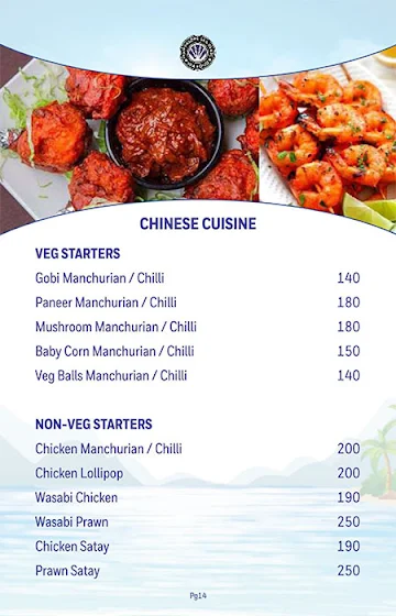 Mangalore Sea Palate menu 