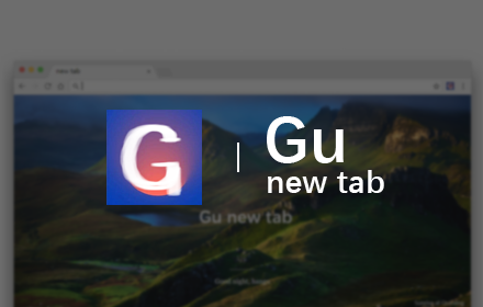 Gu New Tab Preview image 0