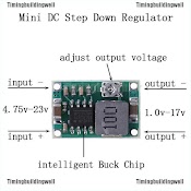 Mạch Hạ Áp Mini Dc - Dc Từ 5V - 23V Sang 3.3V 6V 9V 12V Tiện Dụng