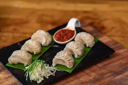 Chicken Steamed Momos [6 Pieces]