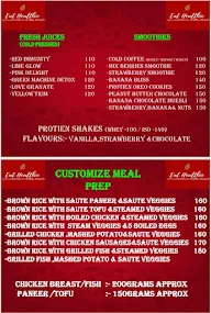 Eat Healthie menu 3