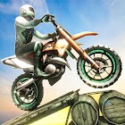 Moottoripyörä Stunt Kuljettajan Simulator Games 1.14