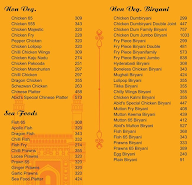 Abids Restaurant menu 3