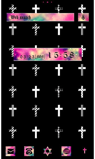 Crosses on Black Wallpaper 1.0.1 Windows u7528 1