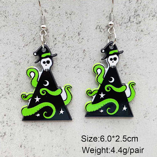 Title 6, Fashion Gingerbread Man Acrylic Earrings Festiv...
