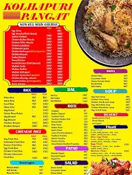 Kolhapuri Panghat Foods menu 2