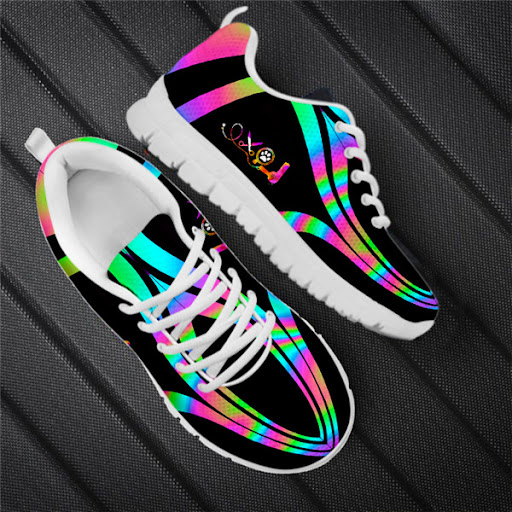 Title 2, Womens Breathable Lace-Up Flat Walking Shoes F...