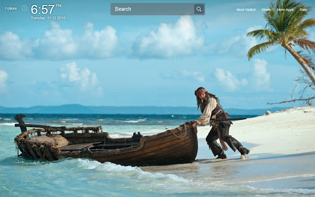 Pirates Wallpapers Theme New Tab