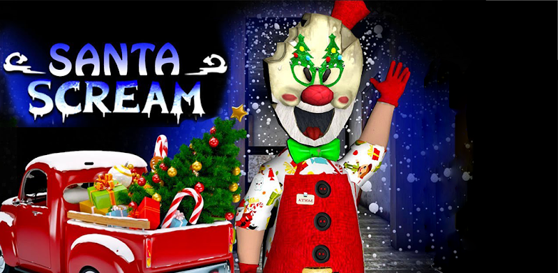 Ice granny Santa Scream : horror Mod